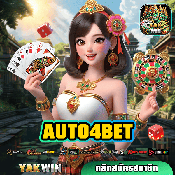 AUTO4BET สล็อต เว็บตรง ฝากถอนสายฟ้าแลบ การันตีเกมแท้ 100%