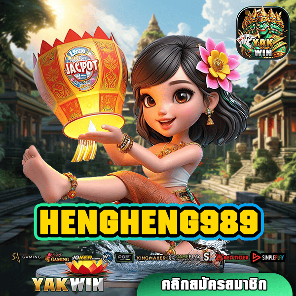 HENGHENG989 ทางเข้า สล็อตยักษ์ใหญ่ แจกโปรโมชั่นดีที่สุดในไทย ต้องลอง!